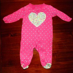 0-3M Sleep & Play Footed Pajamas
